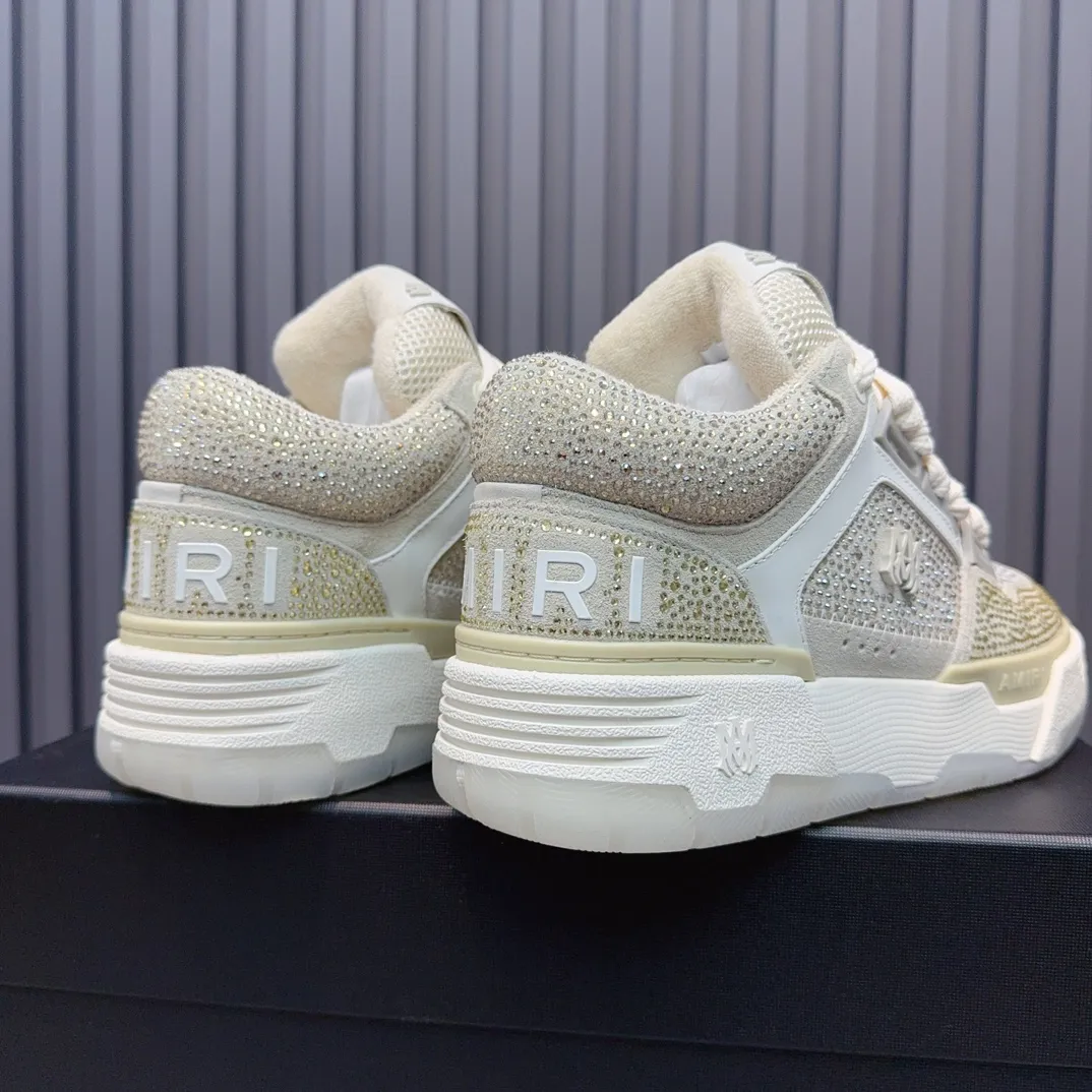 Men's shoes 💰760💰 AMIRI AMIRI fashion brand hot sale 🔥 Available all year round, couples 💑 Official website synchronization Imported fabrics 1⃣️ vs 1⃣️ replica, original factory special original sole, 35-45 (45. non-refundable)
